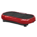 Everfit Vibration Machine Platform Resistance Rope Home Fitness Dark Red FIT-H-VP-ROUND-RDDP
