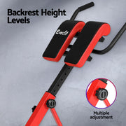 Everfit Weight Bench Adjustable Roman Chair 10 in 1 Home Gym Fitness 200kg FIT-I-BENCH-FID-RD