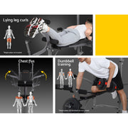 Everfit Weight Bench 8 in 1 Bench Press Adjustable Home Gym Station 200kg FIT-I-BENCH-M