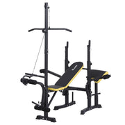 Everfit Weight Bench 14in1 Press Multi-Station Fitness Home Gym Equipment FIT-I-BENCH-YE-AB