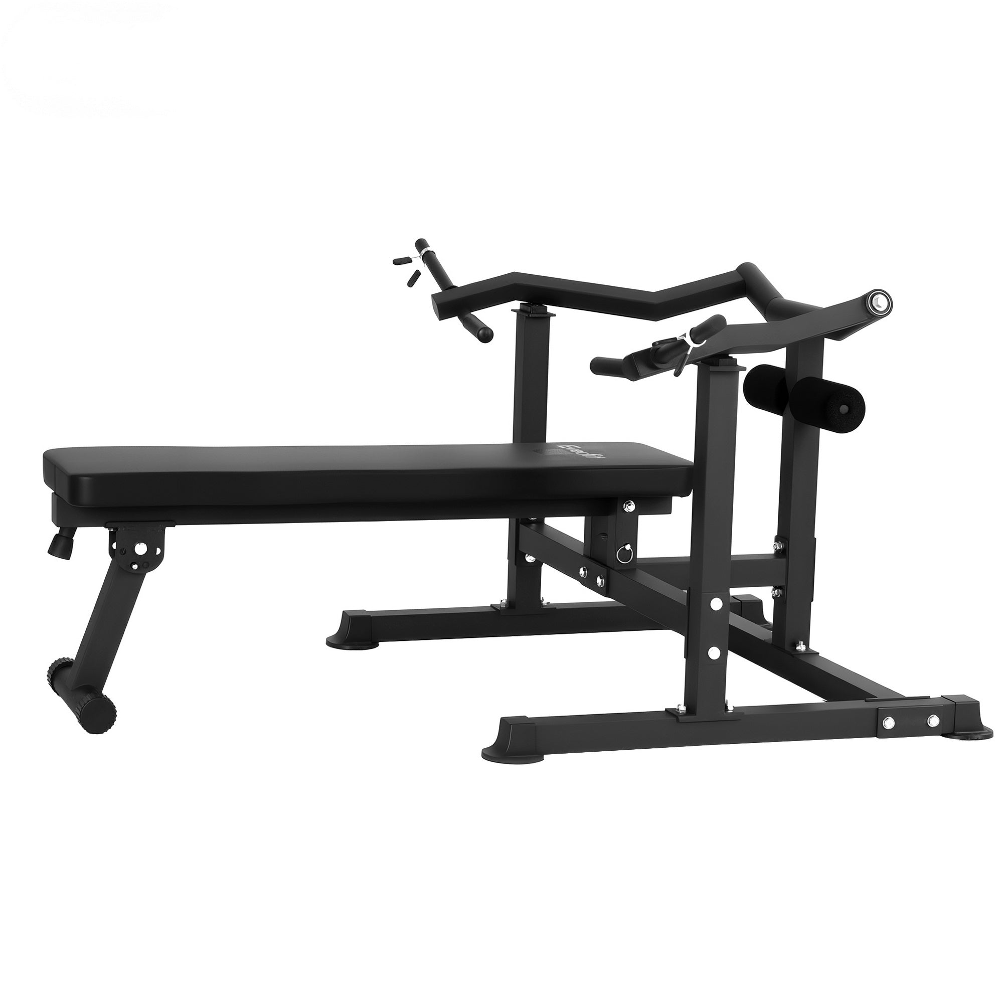 Everfit Chest Press Machine Home Gym Equipment Folding Workout Bench with Independent Arms Black FIT-I-CHEST-BK
