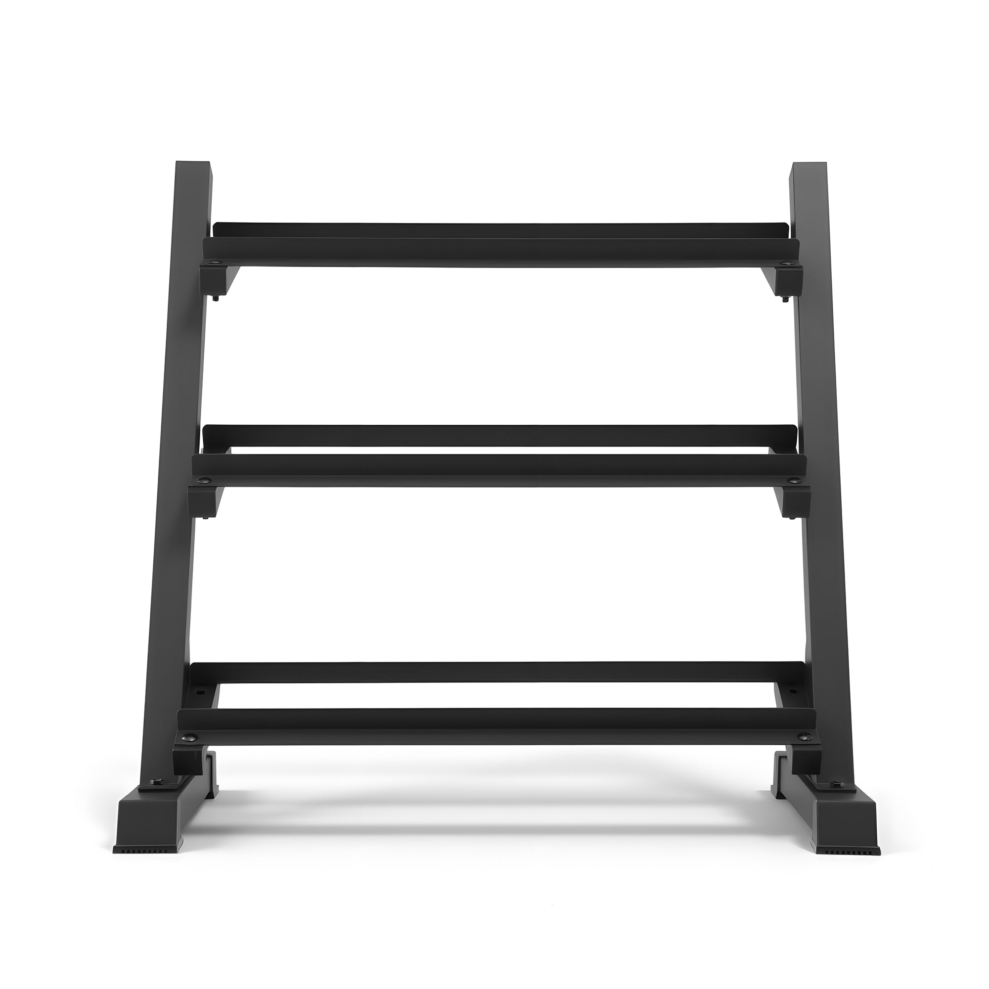 Everfit Dumbbell Rack 3-Tier Heavy Duty Weight Storage for Home Gym 300kg Capacity Black FIT-I-RACK-3L