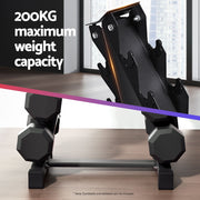 Everfit Dumbbells Rack 6 Tier Dumbbell Stand Home Gym Storage 200kg Capacity FIT-I-RACK-6L