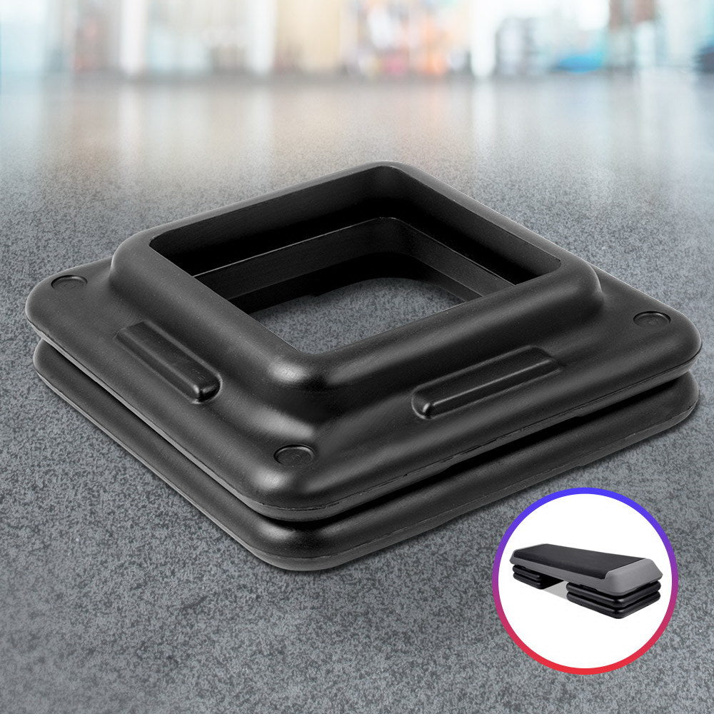 Everfit 2X Aerobic Step Riser Exercise Stepper Block Gym Home Fitness FIT-K-AES-T001B-BLS
