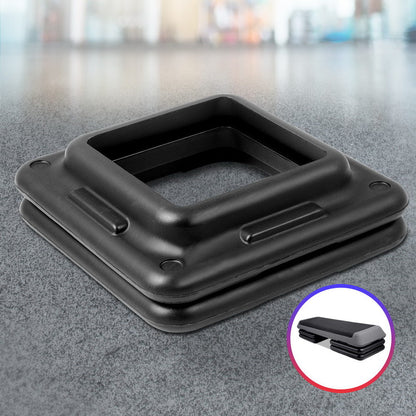 Everfit 2X Aerobic Step Riser Exercise Stepper Block Gym Home Fitness FIT-K-AES-T001B-BLS