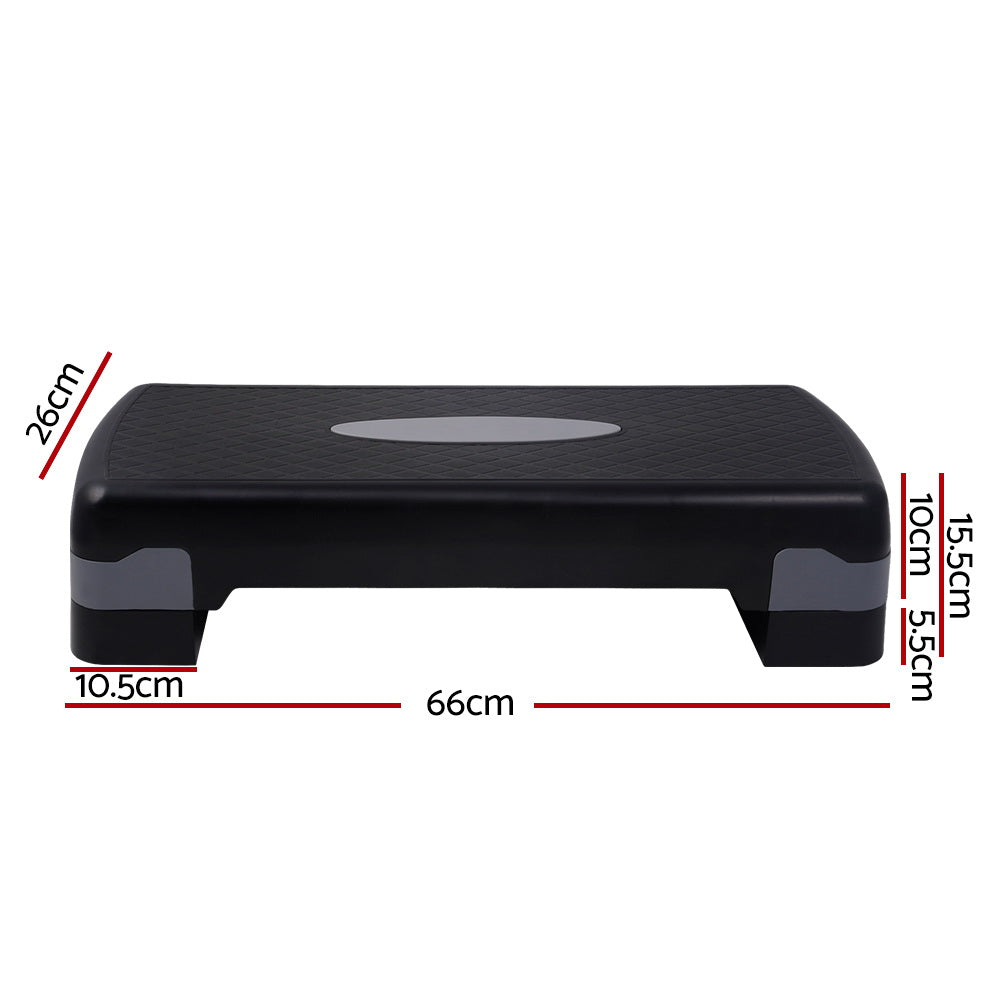 Everfit Aerobic Step Exercise Stepper Steps Home Gym Fitness Block Bench Riser FIT-K-AES-T003