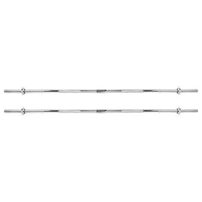 Everfit 168CM 5.5FT Barbell Bar Fitness Weight Plates Dumbbells Row FIT-K-BAR-168-RC3
