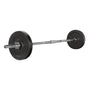 Everfit 18kg Barbell Set Weight Plates Bar Lifting Bench 168cm FIT-K-BB-SET-10KG