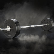 Everfit 28kg Barbell Set Weight Plates Bar Lifting Bench 168cm FIT-K-BB-SET-20KG