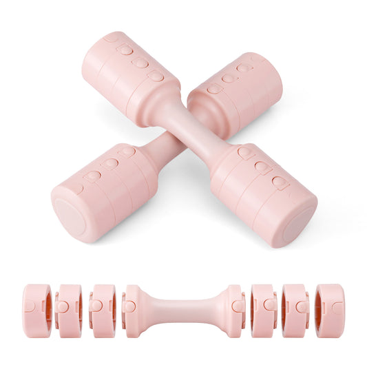 Everfit 2x2.5kg Adjustable Dumbbell Set Weights Set 4-in-1 Home Gym Workout Strength Training FIT-K-DB-5KG