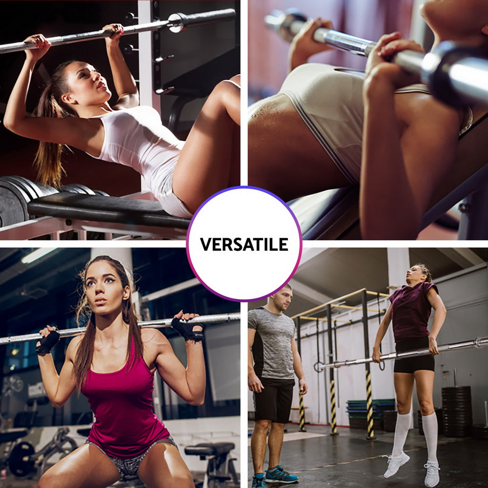 Everfit Barbell Bar Weights Lifting Dumbbells Olympic Training Bar Gym Fitness FIT-K-DB-BAR-120CM
