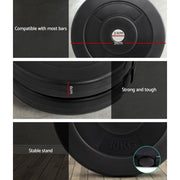 Everfit Weight Plates Standard 2X 10kg Barbell Plate Weight Lifting FIT-K-DB-PL-3XL