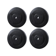 Everfit 40kg Barbell Weight Plates Standard Home Gym Press Fitness Exercise FIT-K-DB-PL-40
