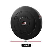 Everfit 40kg Barbell Weight Plates Standard Home Gym Press Fitness Exercise FIT-K-DB-PL-40