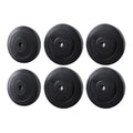 Everfit 50kg Barbell Weight Plates Standard Home Gym Press Fitness Exercise FIT-K-DB-PL-50