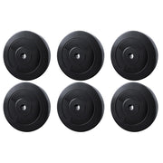 Everfit 60kg Barbell Weight Plates Standard Home Gym Press Fitness Exercise FIT-K-DB-PL-60