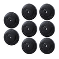 Everfit 80kg Barbell Weight Plates Standard Home Gym Press Fitness Exercise FIT-K-DB-PL-80