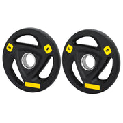 Everfit Weight Plates Olympic 5kgx2 Dumbbells Barbells Plate Weight Lifting Home FIT-K-DB-PL-SET-10KG