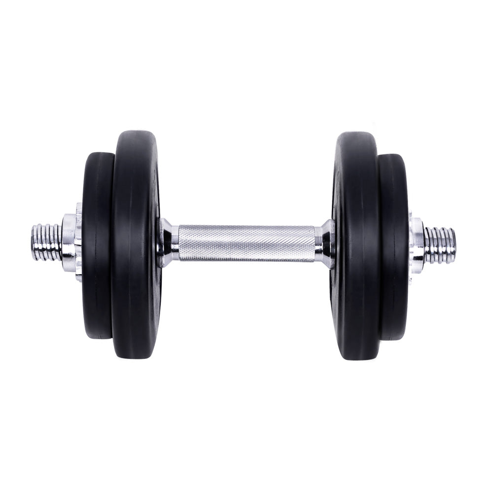 Everfit 20kg Dumbbell Set Weight Plates Dumbbells Lifting Bench FIT-K-DB-SET-20