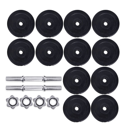 Everfit 35kg Dumbbell Set Weight Plates Dumbbells Lifting Bench FIT-K-DB-SET-35KG