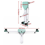 Everfit Leg Stretcher Machine Foldable 180 degree Adjustable Split Machine Green