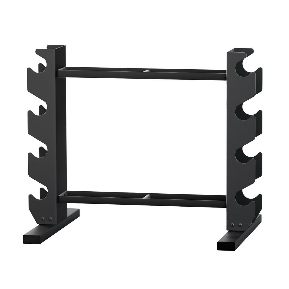 Everfit Dumbbells Rack Dumbbell Kettlebell Stand Home Gym Storage 200kg Capacity FIT-M-RACK-4L