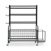 Everfit Dumbbell Rack Weight Rack for Dumbbells Home Gym Storage Black FIT-M-RACK-H-4L