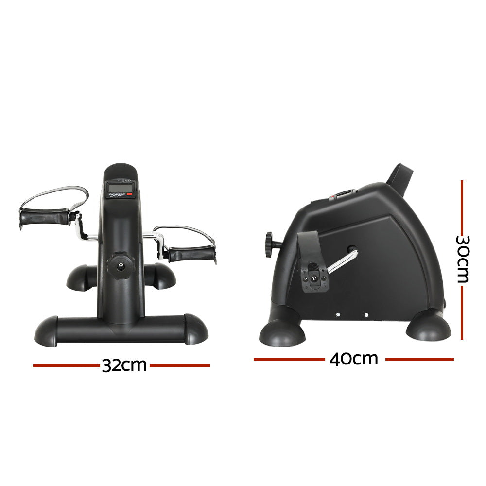 Everfit Pedal Exerciser Mini Exercise Bike Cross Trainer Under Desk Bike FIT-PEDAL-ELEC-B-012