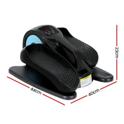Everfit Pedal Exerciser Mini Exercise Bike Cross Trainer 50W Blue FIT-PEDAL-ELEC-B-BL