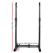 Everfit Weight Bench Adjustable Squat Rack Home Gym Equipment 300kg FIT-SQUAT-RACK
