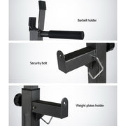 Everfit Weight Bench Adjustable Squat Rack Home Gym Equipment 300kg FIT-SQUAT-RACK