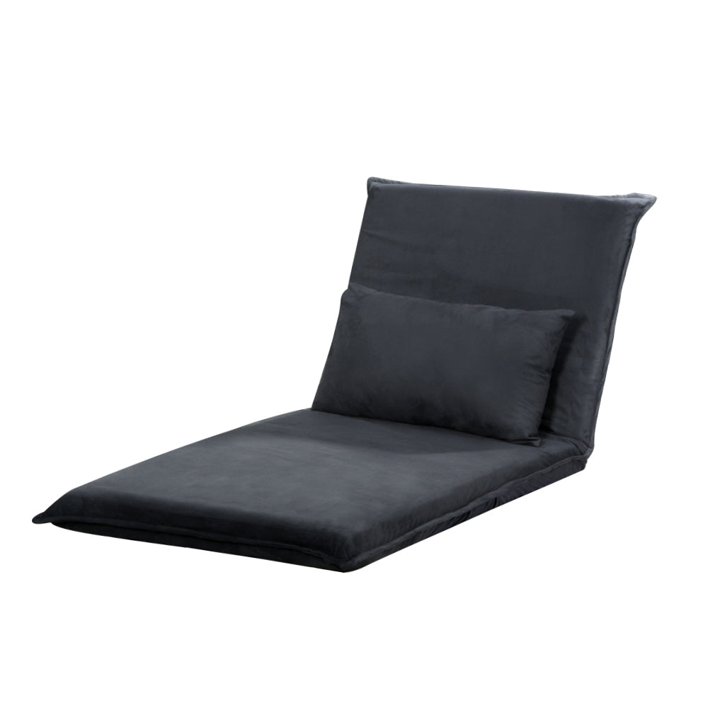Artiss Floor Sofa Bed Lounge Couch Recliner Chair Folding Foam Camping Bed FLOOR-0312-CH