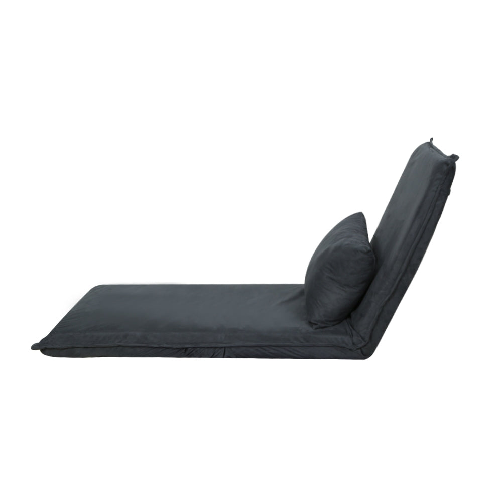 Artiss Floor Sofa Bed Lounge Couch Recliner Chair Folding Foam Camping Bed FLOOR-0312-CH