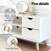 Artiss Sofa Bed Adjustable Floor Chair & TV Unit 120cm Entertainment Cabinet Set FLOOR-170SUE-E-TV01