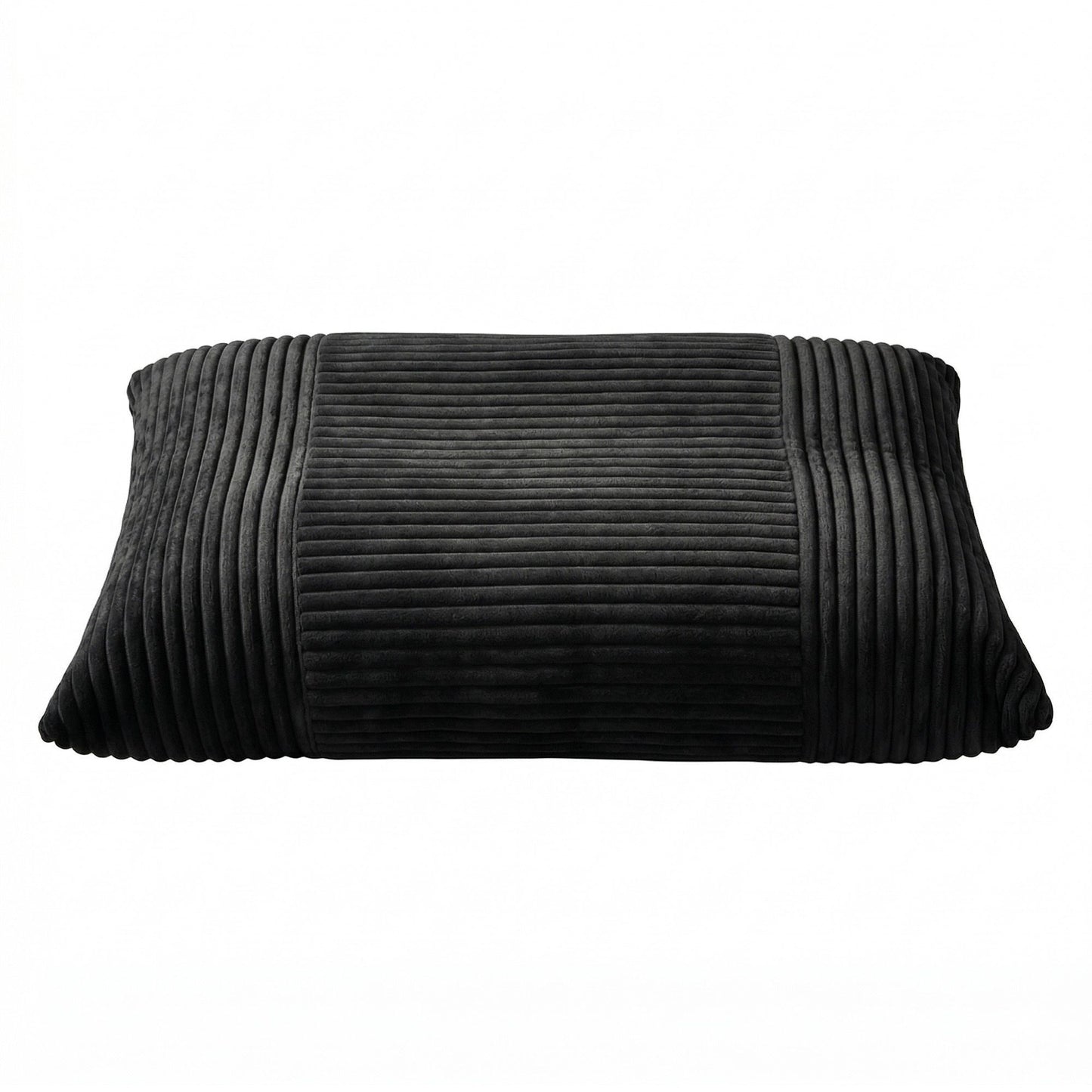 Artiss 3-in-1 Bean Bag Chair for Living Room Convertible Floor Sofa Dark Grey FLOOR-BEAN-3IN1-BK