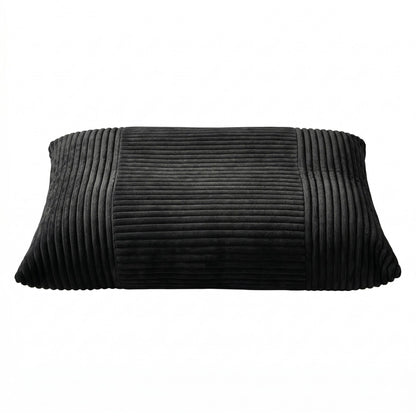 Artiss 3-in-1 Bean Bag Chair for Living Room Convertible Floor Sofa Dark Grey FLOOR-BEAN-3IN1-BK