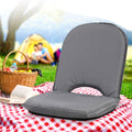 Artiss Floor Lounge Sofa Camping Chair Grey FLOOR-CAMP-0156R-GY