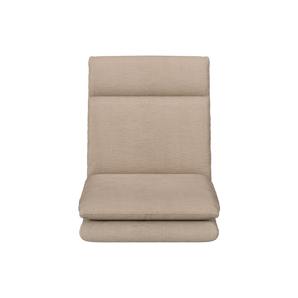 Artiss Floor Chair Sofa 1 Seater Linen Beige FLOOR-SBL-01LIN-1S-BR