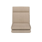 Artiss 2XFloor Chair Sofa Linen Beige FLOOR-SBL-01LIN-1S-BRX2