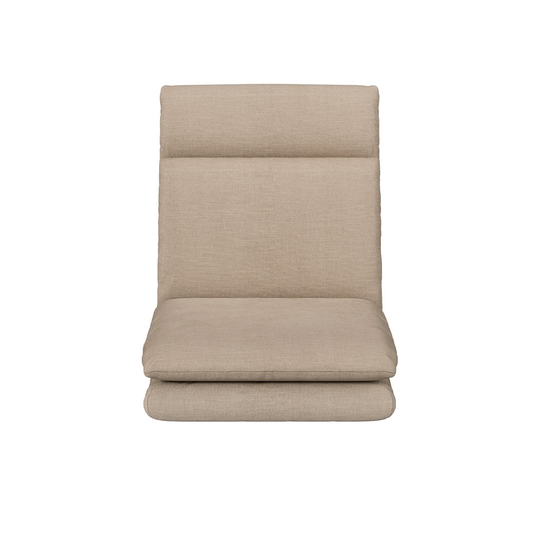 Artiss 2XFloor Chair Sofa Linen Beige FLOOR-SBL-01LIN-1S-BRX2
