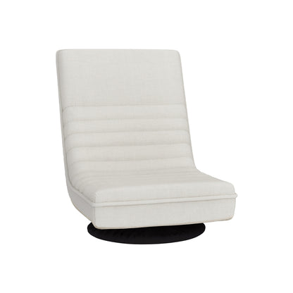 Artiss Floor Lounge Sofa Swivel Foldable Linen White FLOOR-SBL-03LIN-WH
