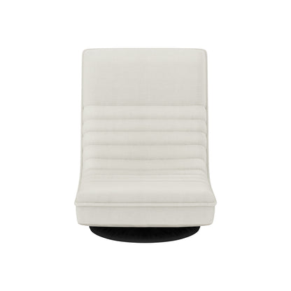 Artiss Floor Lounge Sofa Swivel Foldable Linen White FLOOR-SBL-03LIN-WH