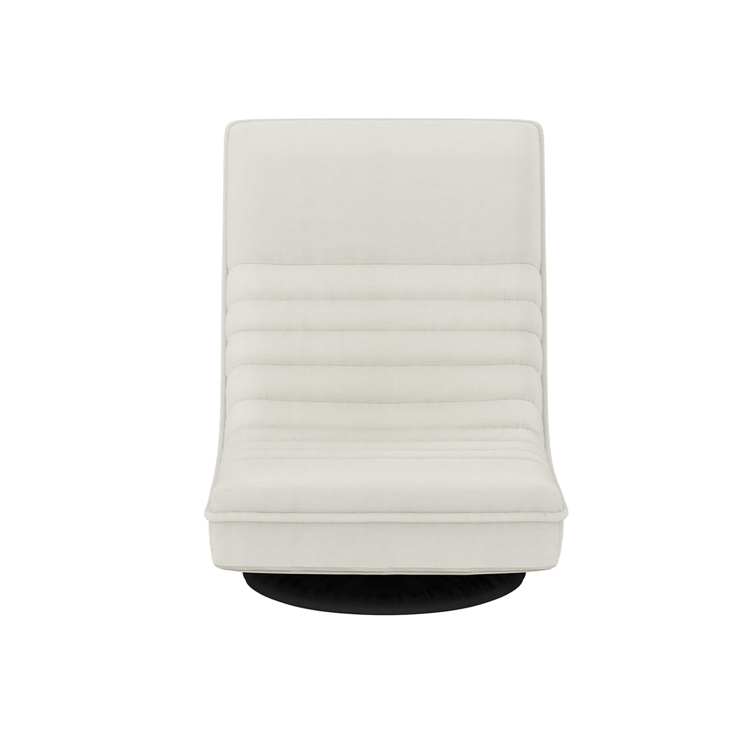 Artiss 2XFloor Chair Lounge Sofa Swivel Foldable Linen White FLOOR-SBL-03LIN-WHX2