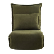 Artiss Floor Lounge Sofa Bed Foldable Green FLOOR-SBL-04VEL-1S-GN