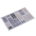 Artiss Floor Rug 50X80cm Doormat Soft Velvet Non-Slip Bath Mat Small Modern FLR-2130-50X80-GR