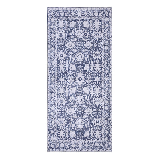 Artiss Hallway Runner Rug 80x180cm Soft Velvet Washable Modern Kitchen Mat FLR-2133-80X180-GR