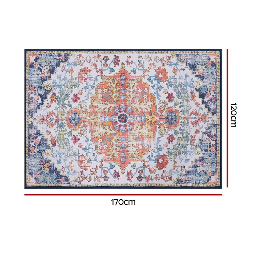 Artiss Floor Rug 120X170cm Large Washable Geometric Area Rug Modern Carpet Mat FLR-3200-120X170-OG