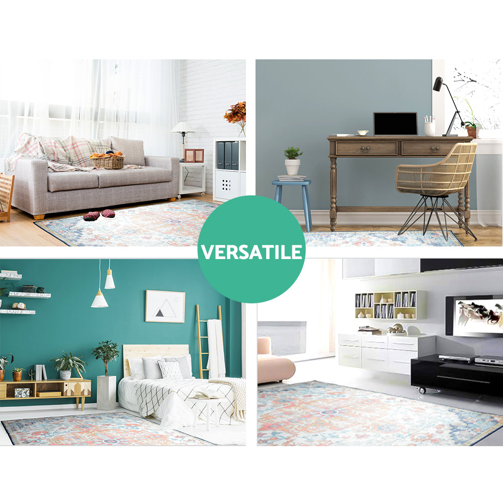 Artiss Rug 160x230cm Area Rug Large Carpet Soft Short Pile Modern Yasmin FLR-3200-160X230-OG