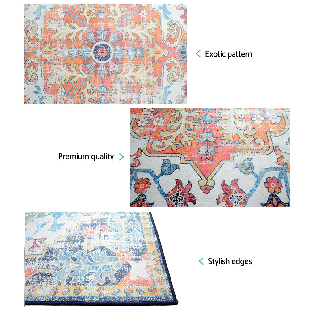 Artiss Rug 200x290cm Area Rug Large Carpet Soft Short Pile Modern Yasmin FLR-3200-200X290-OG