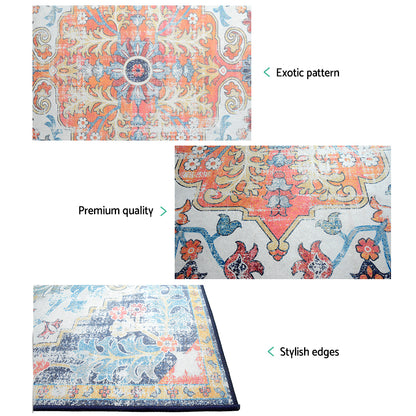 Artiss Rug 200x290cm Area Rug Large Carpet Soft Short Pile Modern Yasmin FLR-3200-200X290-OG